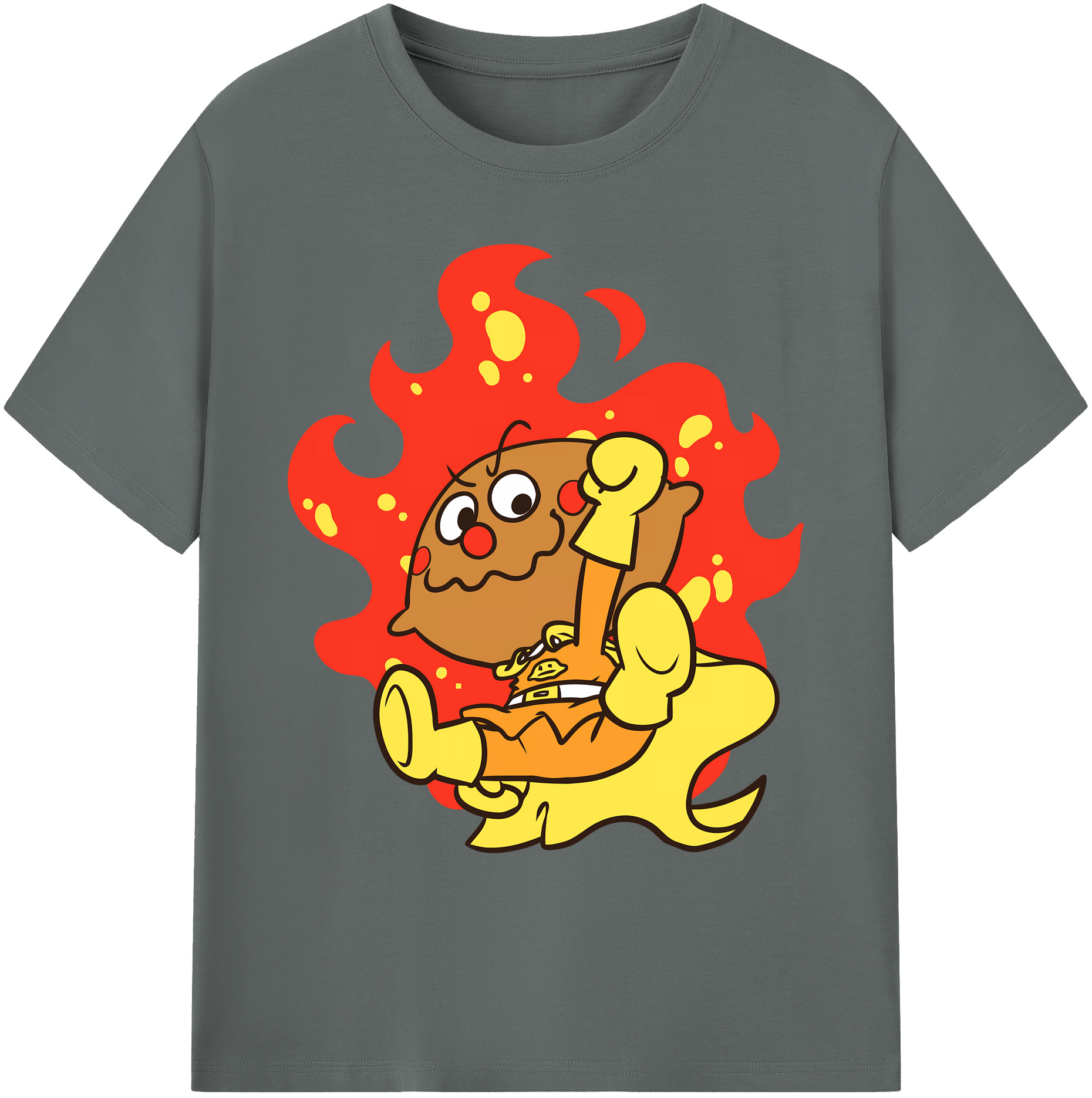 （画像用） アンパンマン Anpanman 綿100％ メンズ半袖Tシャツ｜肌触りやわらか＆通気性